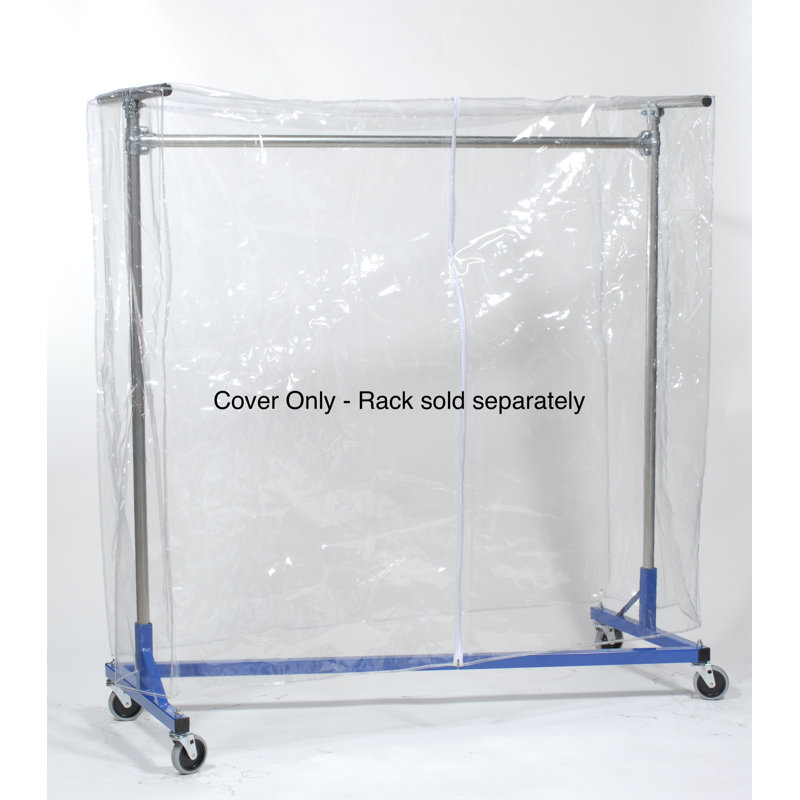 garment rack with cover